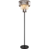 Image de Globo Lighting Lampadaire métal noir mat, 3x E27