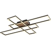 Image de Globo Lighting Plafonnier métal noir mat, LED