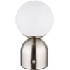 Image de Lampe de table LED, métal, Touchdimmer, Memory, H 20 c, nickel