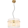 Image de Globo Lighting Lampe à suspendre métal doré mat, 1x E27
