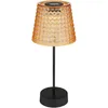 Image de Lampes de table solaires ambre
