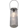 Image de LED Lanterne solaire d'extérieur Lampe solaire de jardin Terrasse & balcon, H 25cm