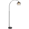 Image de Globo Lighting Lampadaire métal noir mat, 1x E27