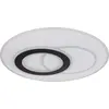 Image de Globo Lighting Plafonnier métal blanc mat, LED