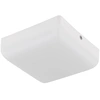 Image de Plafonnier LED, blanc, carré, L 12 cm