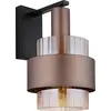 Image de Globo Lighting Applique murale métal noir mat, 1x E27