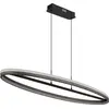 Image de Globo Lighting Lampe à suspendre métal noir mat, LED