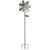 Image de Lampe solaire de jardin Lampe solaire d'extérieur Boule Piquet de terre Roue à vent solaire 36578S