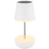 Image de Lampe de table LED, solaire, hauteur réglable, IP44, blanc, H 25 cm