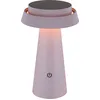Image de Lampe de table sans fil Batterie Lampe de table solaire Extérieur Lampe solaire Rose LED 36624P