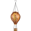 Image de Lampe solaire ballon cuivre, hauteur 46cm