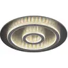 Image de GLOBO Lighting Plafonnier ROMEO LED DH 45x5,50 cm noir Plafonnier