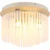 Image de GLOBO Lighting Plafonnier GORLEY DH 32x23 cm beige Plafonnier