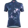 Image de Loeffler maillot cycliste manches courtes W Bike Jersey HZ Serenade Mid - Bleu foncé