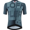 Image de Loeffler maillot cycliste à manches courtes M Bike Jersey FZ Signature Mid Dark Petrol - Bleu