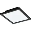 Image de SALOBRENA-Z Applique/plafonnier Lampe éclairage - L30 x l30 x H5 cm - noir - 15,3W incl - IP20