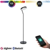 Image de Lampadaire LED EGLO connect.z Smart Home Marghera-Z, lampadaire, ZigBee, application etvocale Alexa, couleur de lumière réglable, RGB, intensité variable