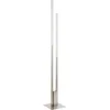 Image de FRAIOLI-Z Lampadaire Lampe de plancher - H175,5 cm - nickel mat - 2X17W incl - IP20