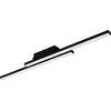 Image de FRAIOLI-Z Applique/plafonnier Lampe éclairage - L105,5 x l12 x H6,5 cm - noir - 2X17W incl - IP20