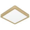 Image de Eglo 900183 FUEVA 5 LED Plafonnier 17W 210x210mm laiton brossé blanc blanc chaud
