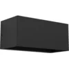 Image de Eglo 900292 LESMO LED Applique murale/plafonnier d'extérieur 4x2,2W noir blanc chaud IP44