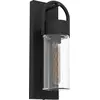 Image de Eglo 900285 CARRARO E27 Applique murale/plafonnier d'extérieur noir IP44
