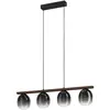 Image de Eglo 900186 FILAGO E27 quadruple Suspension 880x145mm Noir Marron
