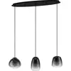 Image de Aguilares Lustre contemporain 3 Lumières Métal Noir