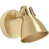 Image de Eglo 900169 SERAS LED GU10 Applique 1x3W Ø100mm laiton brossé or