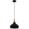 Image de SABINAR Lampe à suspendre Lampe à suspendre - H110 x Ø28 cm - noir, marron - 1X40W excl - IP20