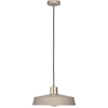 Image de Luminaire suspendu - Couleur sable - 36 x 110 cm - Acier - 1 flamme