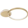 Image de Eglo 900423 GAFARES LED Plafonnier 15W 405x290mm or blanc couleur de lumière réglable dimmable