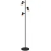 Image de Eglo 900179 LURONE E27 Lampadaire triple 205x50mm noir laiton