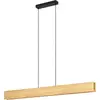 Image de EGLO connect.z Smart-Home LED Suspension Anchorena-Z, lampe suspendue en bois, ZigBee, App etvocale Alexa, CCT, RGB, FSC100HB, dimmable