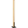 Image de EGLO connect.z Smart-Home LED Lampadaire Anchorena-Z, ZigBee, App etvocale Alexa, CCT, RGB, FSC100HB, dimmable, lampadaire en bois, lampe