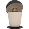 Image de Eglo 900396 BATABANO E27 Lampe de table Ø180mm Sable Noir