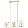 Image de Eglo 900399 CUMIOLE E27 triple suspension 780x150mm doré
