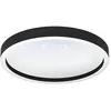 Image de Eglo 900411 MONTEMORELOS-Z LED Plafonnier 17,8W Ø420mm noir blanc couleur de lumière réglable dimmable