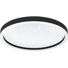 Image de Eglo 900412 MONTEMORELOS-Z LED Plafonnier 34,5W Ø570mm noir blanc couleur de lumière réglable dimmable