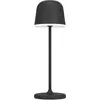 Image de EGLO Lampe de table LED rechargeable 900457 noire 2,2 W, 200 lm, 3000 K, IP54