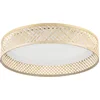 Image de EGLO Luppineria, LED, 3000 K, 2500 lm, IP20, brun, blanc