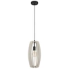 Image de Eglo 900502 BAJAZZARA E27 Lampe à suspendre Ø260mm Noir Gris
