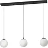 Image de Eglo 900512 RONDO 3 E27 triple suspension 1210x200mm noir blanc