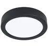 Image de Fueva 5 Plafonnier moderne en acier noir Led intégrées 11W 3000K Ip20