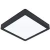 Image de Fueva 5 Plafonnier moderne en acier noir Led intégré 17W 3000K Ip20