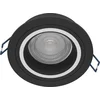 Image de CAROSSO-Z lampe encastrée lampe de plafond plafonnier - Ø9,3 x ET70 cm - noir - 4,7W incl - IP20