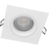 Image de CAROSSO-Z Lampe encastrée Lampe de plafond Plafonnier - L9,3 x L9,3 x ET70 cm - blanc - 4,7W incl - IP20