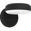 Image de Eglo 900673 FORNACI LED Applique murale/plafonnier d'extérieur 8,7W noir blanc blanc chaud IP54