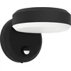Image de Applique LED d'extérieur Eglo 900674 FORMACI IP44 8,7 W 850 lm 3000 K noir avec détecteur de mouvement