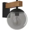 Image de Applique d'extérieur Eglo 900671 BUFALATA IP44 E27 40 W noir/brun